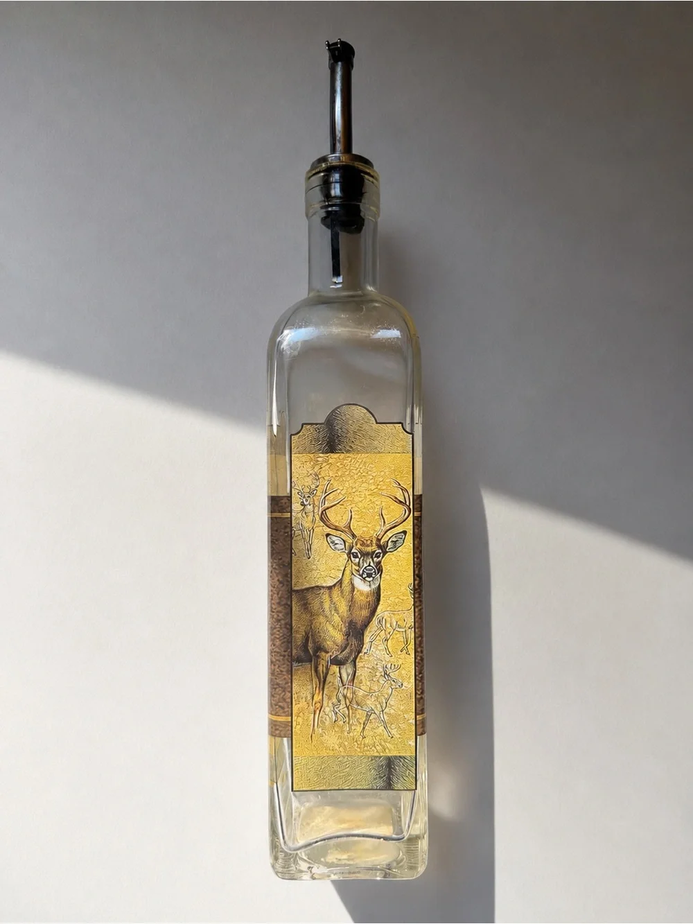 Glass Olive Oil Dispenser Bottle